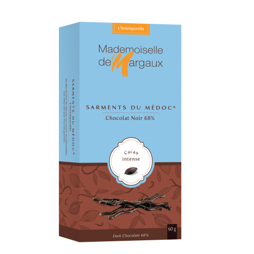 Sarments du Médoc Chocolat Noir 68%60G