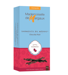 Sarments du Médoc Chocolat Noir Framboise60G